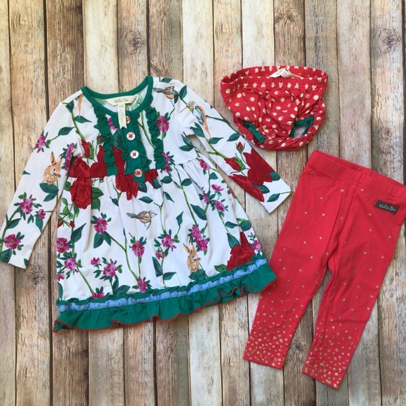 MJ Santa’s Helper Dress And Light Me Up Leggings